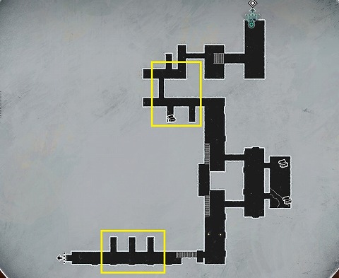 クリアンテ城古びた水路の怪物