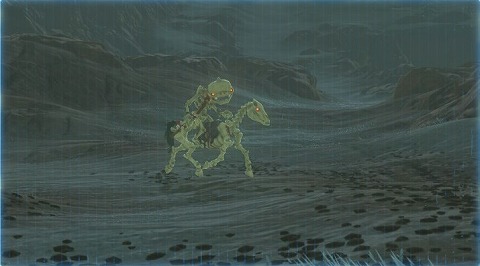 ゼルダの伝説botw骨の馬の写真