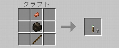 銅の松明の作り方