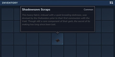 Shadoweave Scraps(シャドウウィーブの端切れ)