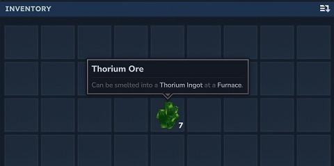 HYTALEのトリウム鉱石