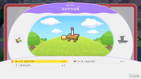 ぽこあポケモンはなやかな机