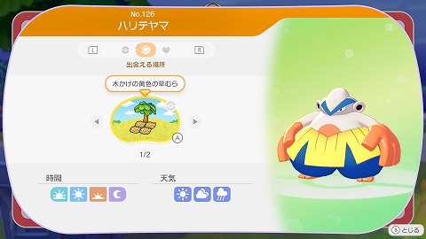 ハリテヤマ生息地