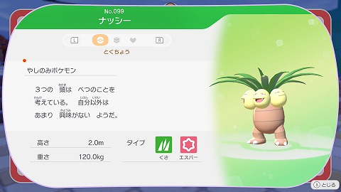 ぽこあポケモンナッシー