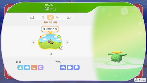 ポポッコ生息地