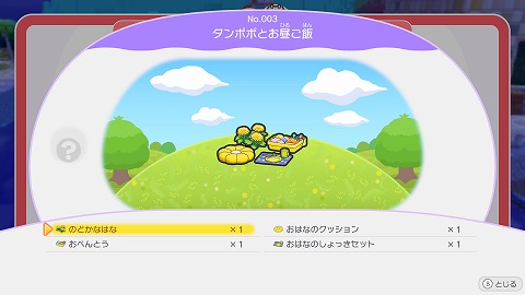 タンポポとお昼ご飯