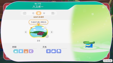 ハスボー生息地