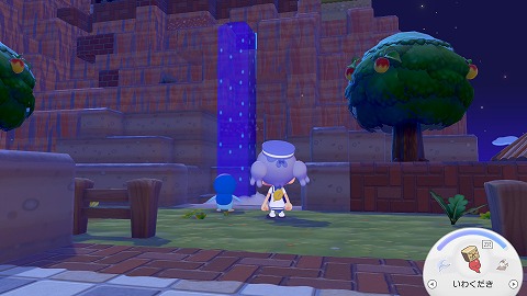 ぽこあポケモン滝を作る