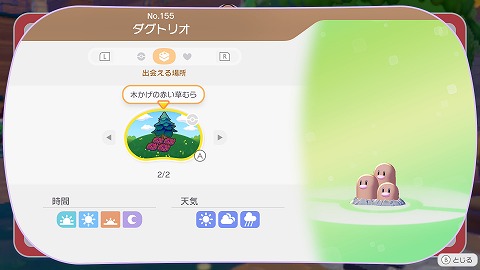 ダグトリオの生息地