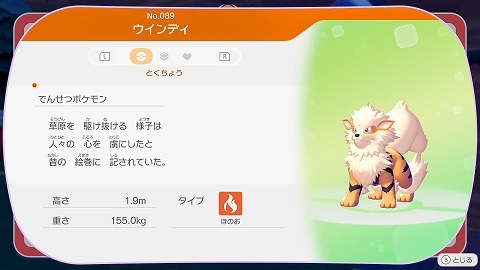 ぽこあポケモンウインディ