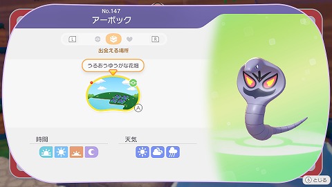 アーボック生息地