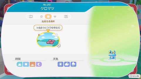 ケロマツ生息地