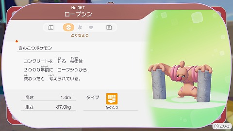 ぽこあポケモンローブシン