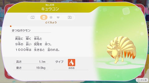 ぽこあポケモンキュウコン