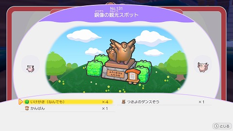 銅像の観光スポットの作り方